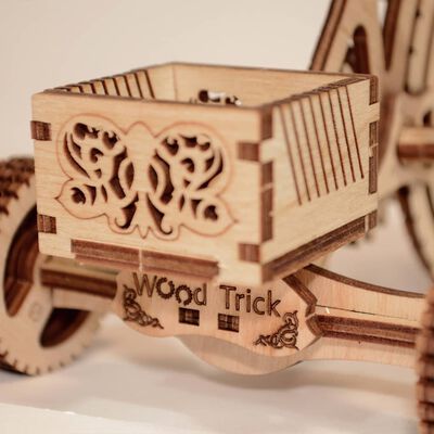 Wood Trick Modellsett skala tre sykkel