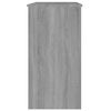 vidaXL Skrivebord grå sonoma 80x40x75 cm konstruert tre