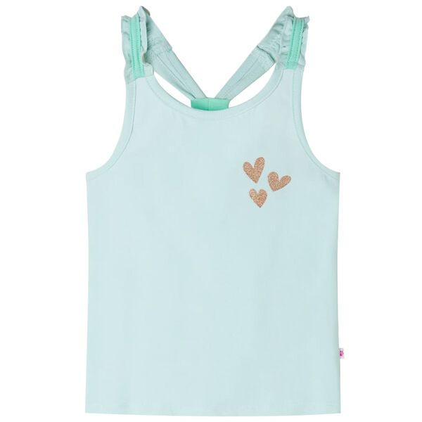 Singlet for barn lysemynte 104