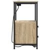 vidaXL Nattbordskap Sonoma eik 40 x 31 x 60 cm Konstruert tre