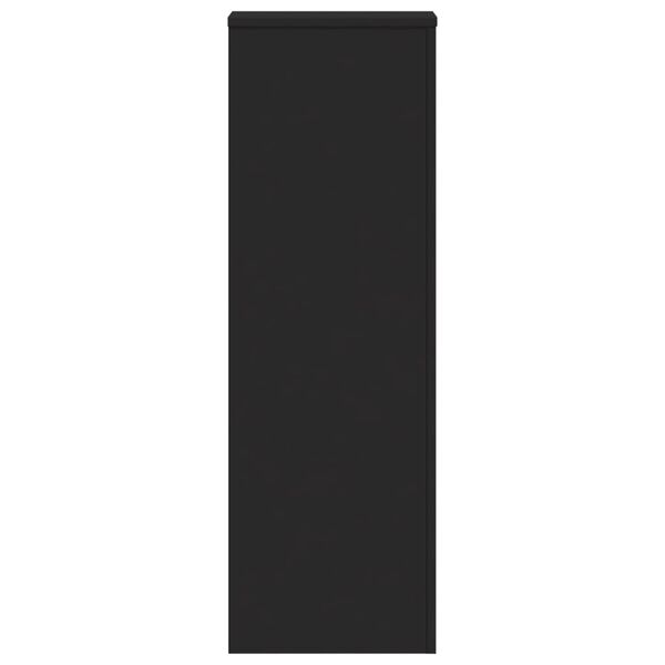 vidaXL Plantestativ svart 33x33x100 cm konstruert tre