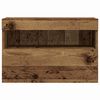 vidaXL TV Veggskap Gammelt tre 60 x 30 x 40 cm Konstruert tre
