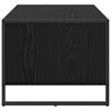 vidaXL Kaffebord Svart Eik 80 x 50 x 40 cm Konstruert tre