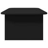vidaXL Kaffebord Svart 93 x 53 x 33 cm Konstruert tre