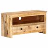 vidaXL TV-benk 79x30x40 cm grovt mangotre