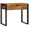 vidaXL Soverom sminkebord Brun 90 x 50 x 75 cm Massivt akasietre
