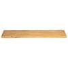 vidaXL Bordplate 120x40x2,5 cm naturlig kant heltre mango