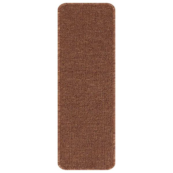 vidaXL Anti-skli Trapematter 15 pcs Gul 60 x 25 cm PP