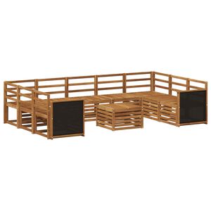 vidaXL Sofasett Solid akasietre