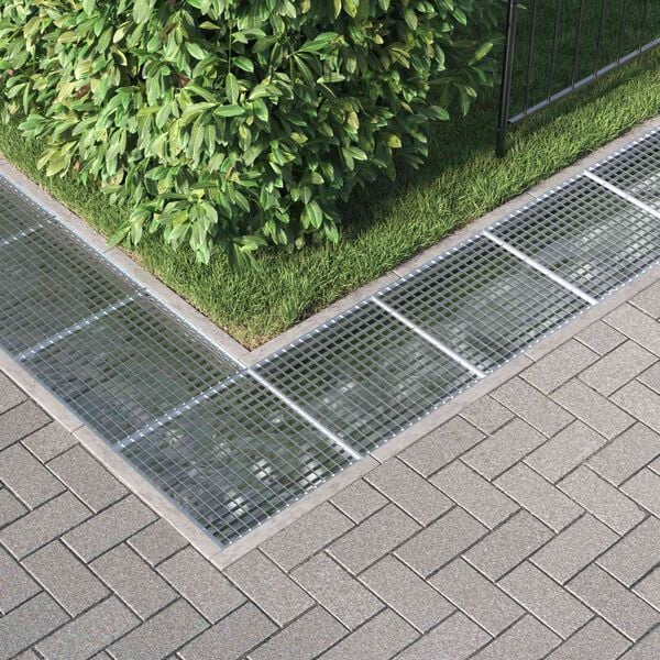 vidaXL Rist s&oslash;lv 50 x 50 x 2 cm Hot-Dip Galvanisert St&aring;l