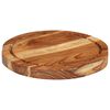 vidaXL Skj&aelig;rebrett &Oslash;25x2,5 cm heltre akasie