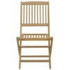vidaXL Sammenleggbare hagestoler 4 stk 57x49x90 cm heltre akasie