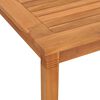 vidaXL Utendørs spisebord 150x90x75 cm heltre teak