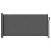 vidaXL Utklappbart side markise Antrasitt 300 x 100 cm Polyester