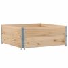 vidaXL Plantekasse 100x100 cm heltre furu