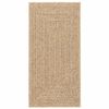vidaXL Teppe ZIZUR 60x110 cm jute-utseende innendørs og utendørs