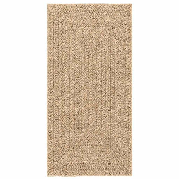 vidaXL Teppe ZIZUR 60x110 cm jute-utseende innendørs og utendørs