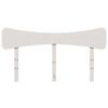vidaXL Hodegavl hvit 160 cm heltre furu