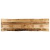 vidaXL Bordplate naturlig kant 160x40x3,8 cm grovt heltre mangotre