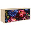 vidaXL Vegghengt TV-skap KIEL 102 x 33 x 40 cm Sonoma eik