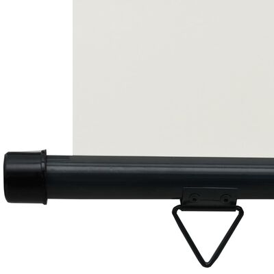 vidaXL Sidemarkise for balkong 80x250 cm kremhvit