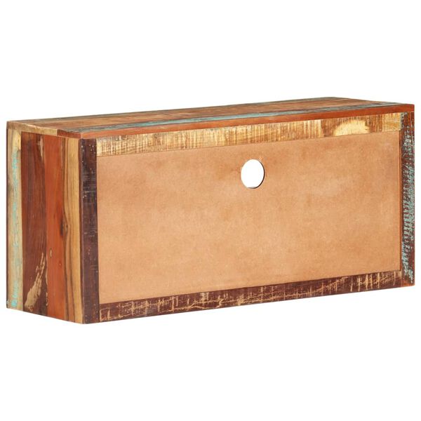 vidaXL TV-benker 2 stk 88x30x40 cm gjenvunnet heltre