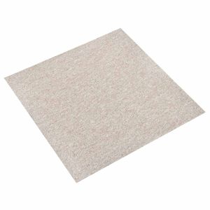 vidaXL Teppe 20 stk. Lys beige 50 x 50 cm 100% Polypropylen