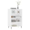 vidaXL Highboard hvit 57x35x90 cm konstruert tre