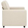 vidaXL | Sofa | med pute med pute Beige 100 x 77 x 82 cm Lin