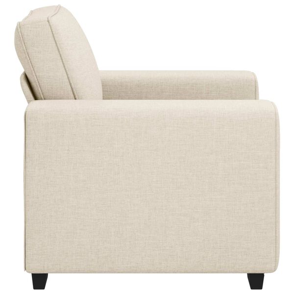 vidaXL | Sofa | med pute med pute Beige 100 x 77 x 82 cm Lin