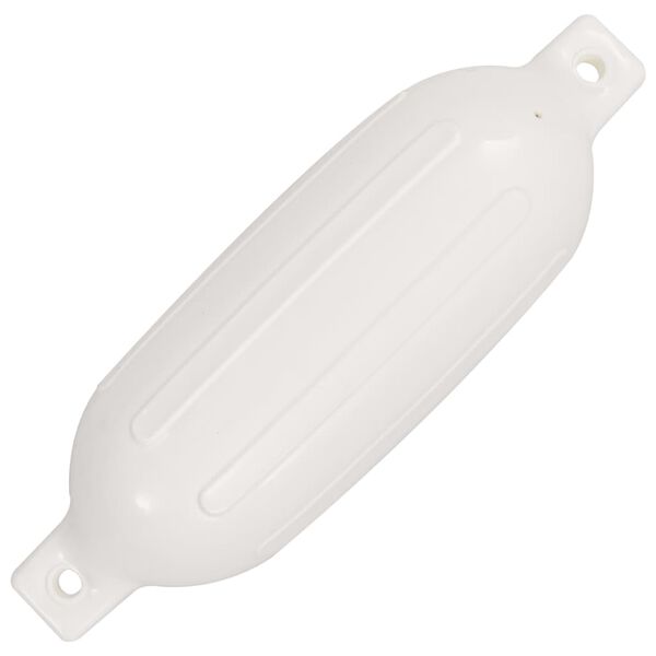 vidaXL B&aring;tfender 4 stk hvit 58,5x16,5 cm PVC