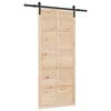 vidaXL Skyved&oslash;r Naturlig 80 x 208 cm Heltre furu