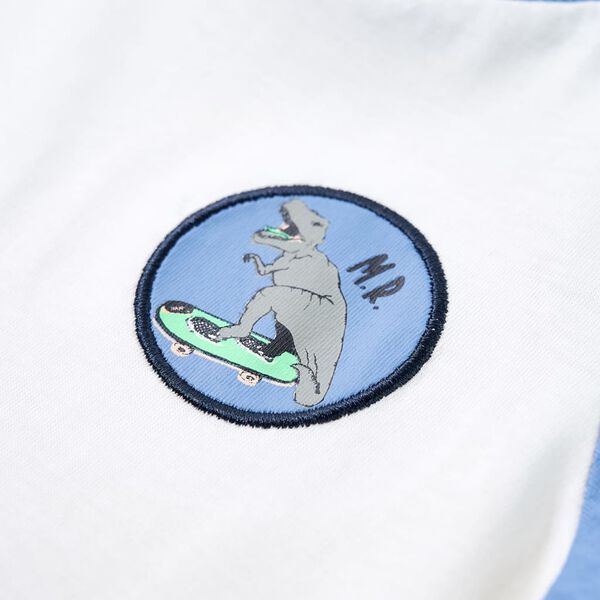 T-skjorte for barn ecru 140