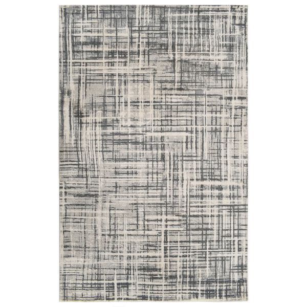 vidaXL Teppe print beige 80x150 cm polyester