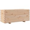 vidaXL Plantekasse 110x40x49,5 cm heltre furu