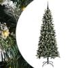 vidaXL Kunstig juletre Gr&oslash;nn 180 cm PVC, plast og st&aring;l