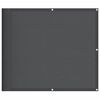vidaXL Balkongskjerm antrasitt 90x1000 cm 100% polyester oxford