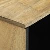 vidaXL Sideboard Brun 80 x 33 x 75 cm heltre mango