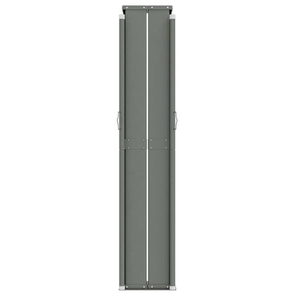 vidaXL Uttrekkbar sidemarkise 220x1200 cm rød