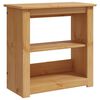 vidaXL Akvarie Stativ PANAMA Brun 60 x 30 x 60 cm Heltre furu