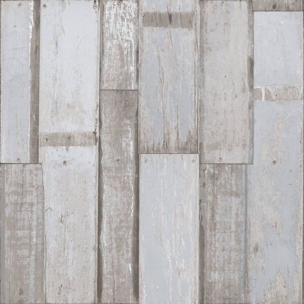 Urban Friends & Coffee Veggtapet treplanker bl&aring; og gr&aring;