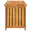 vidaXL Putekasse 120x50x58 cm heltre teak