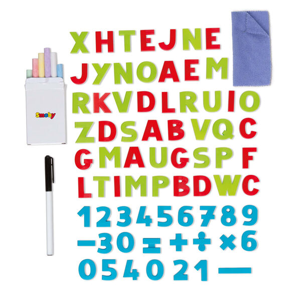 Smoby Tegnetavle for barn turkis og gul