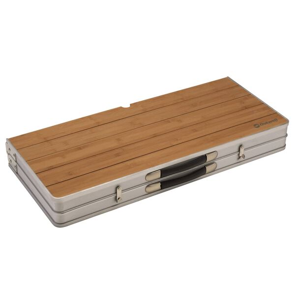 Outwell Sammenleggbart campingbord Dawson bambus