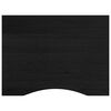 vidaXL Arbeidsbenk m&oslash;rkebrun 80x60x(71,5-98) cm heltre eik