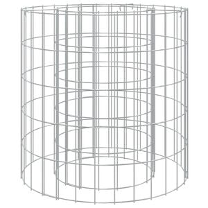 vidaXL Gabion b&aring;lstativ &Oslash; 50 cm galvanisert jern