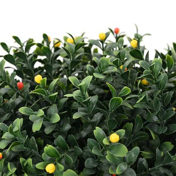 vidaXL Buksbom kule gr&oslash;nn 35 x 35 x 50 cm Plast