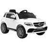 vidaXL Elektrisk barnebil Mercedes Benz GLE63S plast hvit
