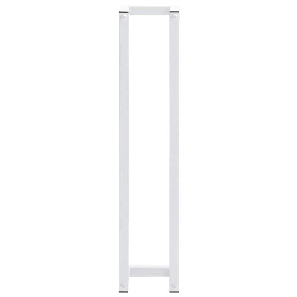 vidaXL H&aring;ndklestativ 12,5x12,5x60 cm st&aring;l hvit