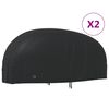 vidaXL Motorsykkeltrekk 2 stk 220x95x110 cm 210D oxfordstoff